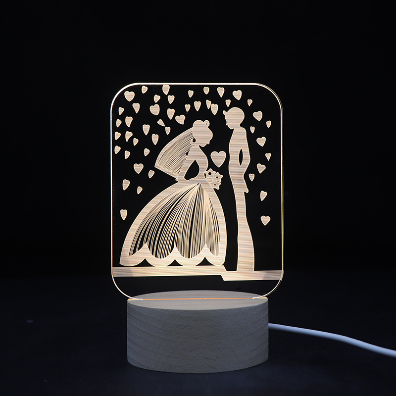 Acrylic Night Lamp Acrylnachtlampe