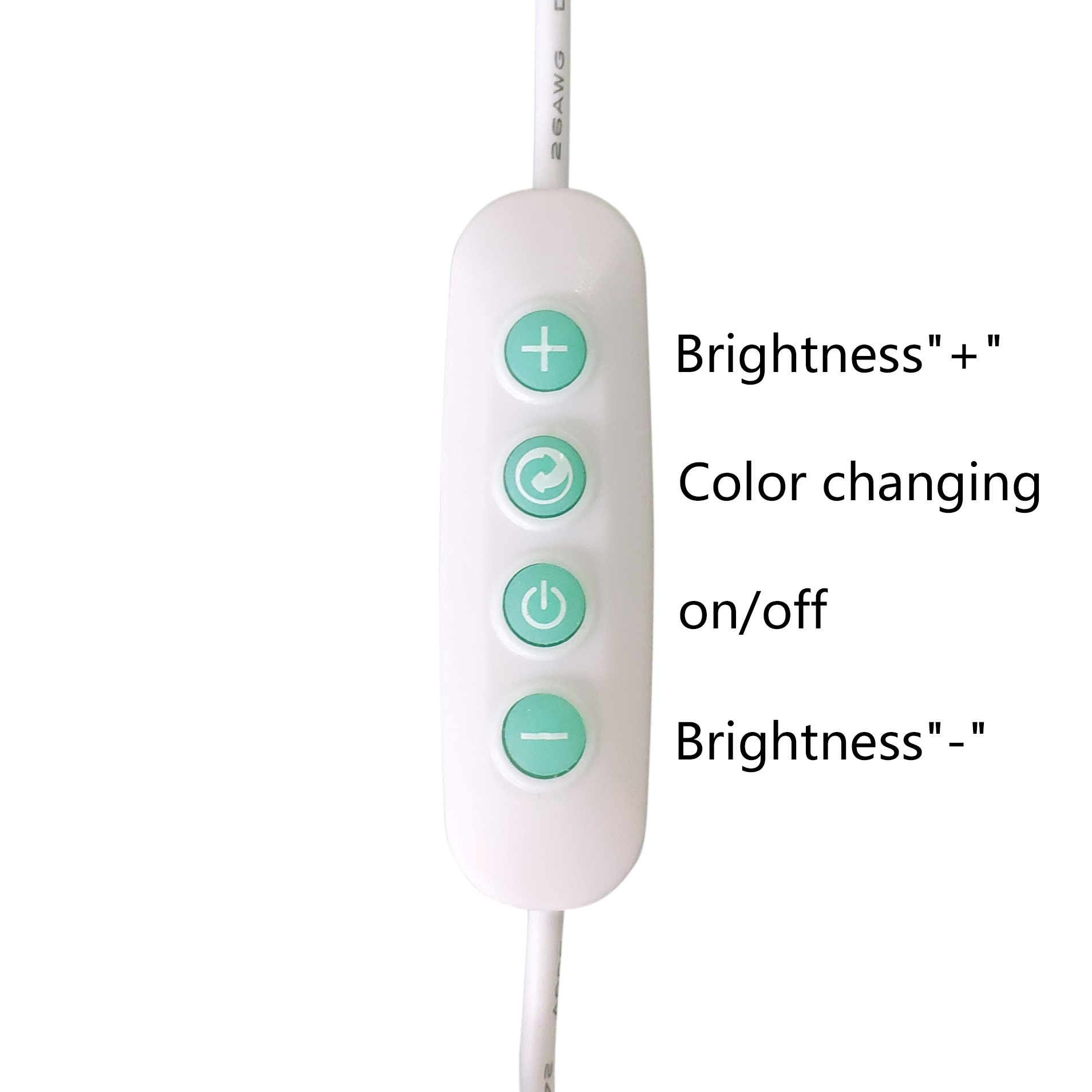 7 Farbe RGB Oval Holz LED -Basis Nachtlicht mit USB -Dimmerschalter