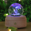 RGB Crystal Ball Night Light mit Musikbox
