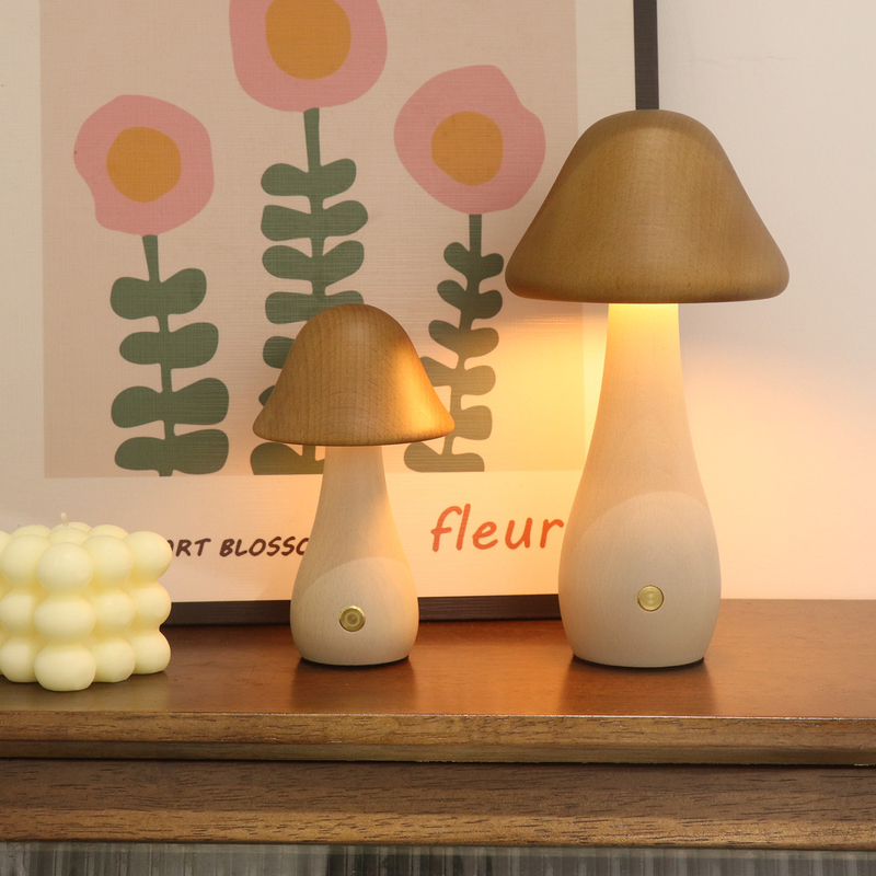 Rotatable Pilzlampen Nachtlicht Geschenk für Mädchen