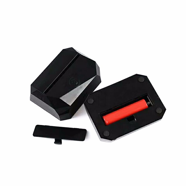 Fernbedienung Schwarz wiederaufladbarer LED -Lampenbasis für Acryl