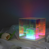USB Cube 3D Acryllampe Buntes LED -Raum Nachtlicht für Schlafzimmer 
