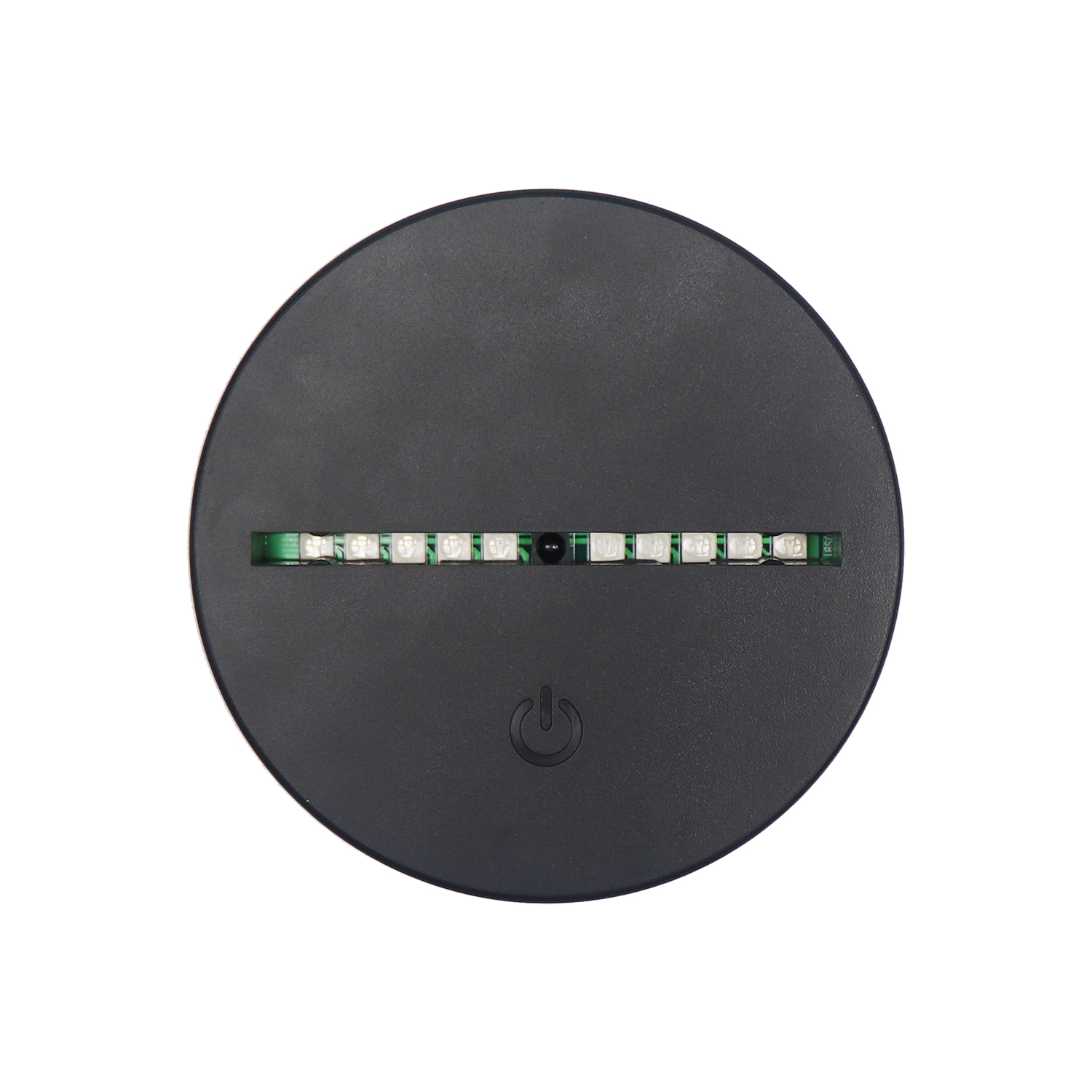 Schwarzes ABS -LED -Lampenhalter für Acryl