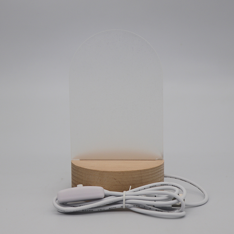 Bogenform DIY Acrylnachtlicht