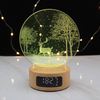 3D Custom Creative Visualisierung Lampe Bluetooth 3D wiederaufladbares LED -Tischleuchte