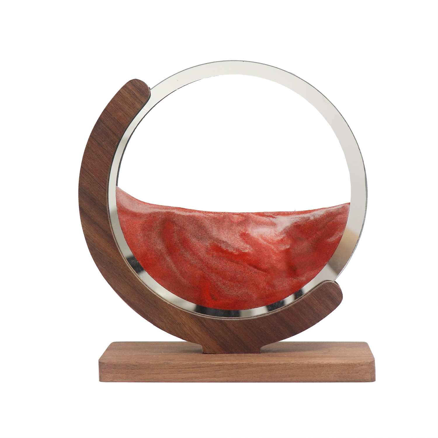 Kreative Atmosphäre Lampe fließende SandlED -Nachtlicht