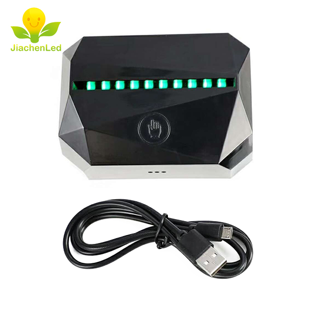 Fernbedienung Schwarz wiederaufladbarer LED -Lampenbasis für Acryl