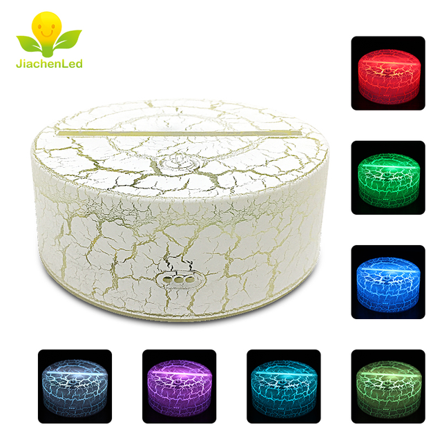 RGB Crack ABS -LED -Anzeige mit Batteriekasten