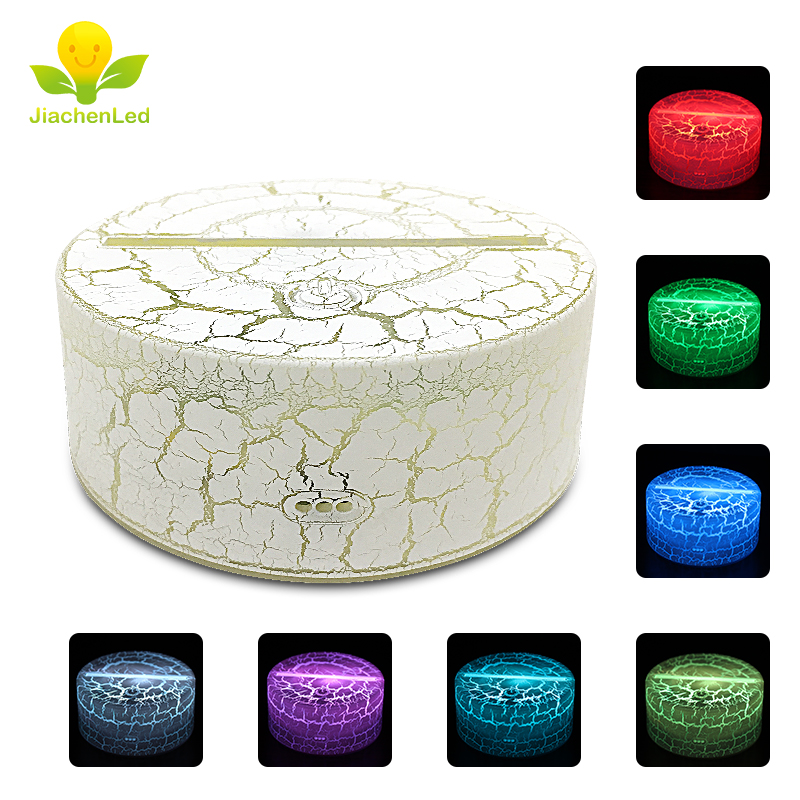 RGB Crack ABS -LED -Anzeige mit Batteriekasten