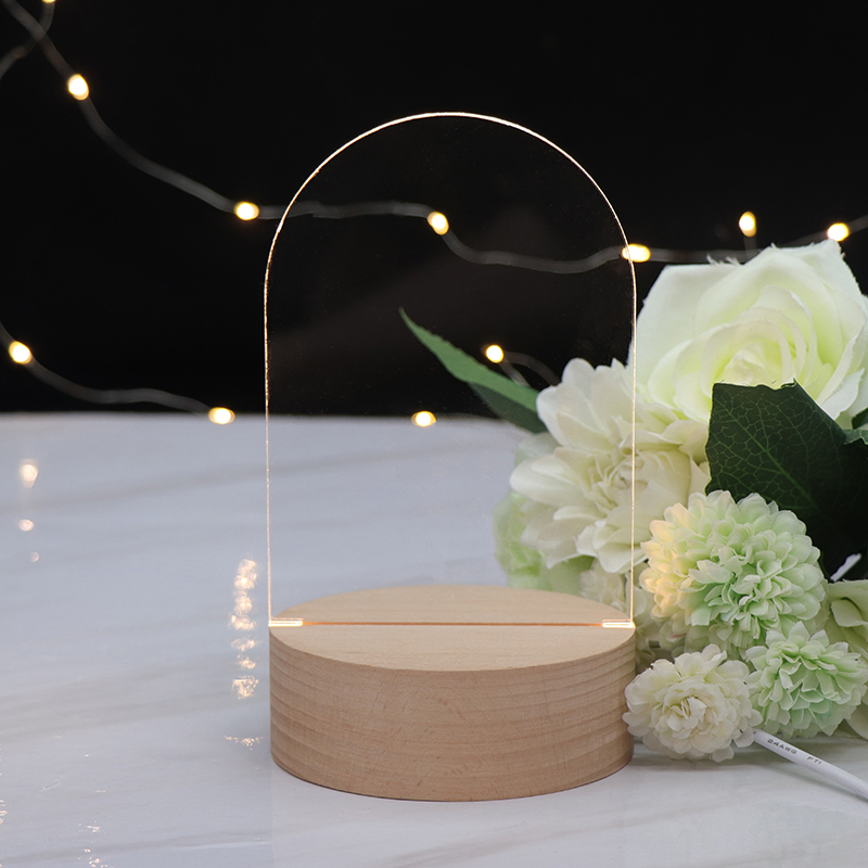 Bogenform DIY Acrylnachtlicht