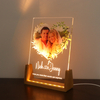 Acrylnachtlicht U-förmige Halterung Custom Photo Frame Light