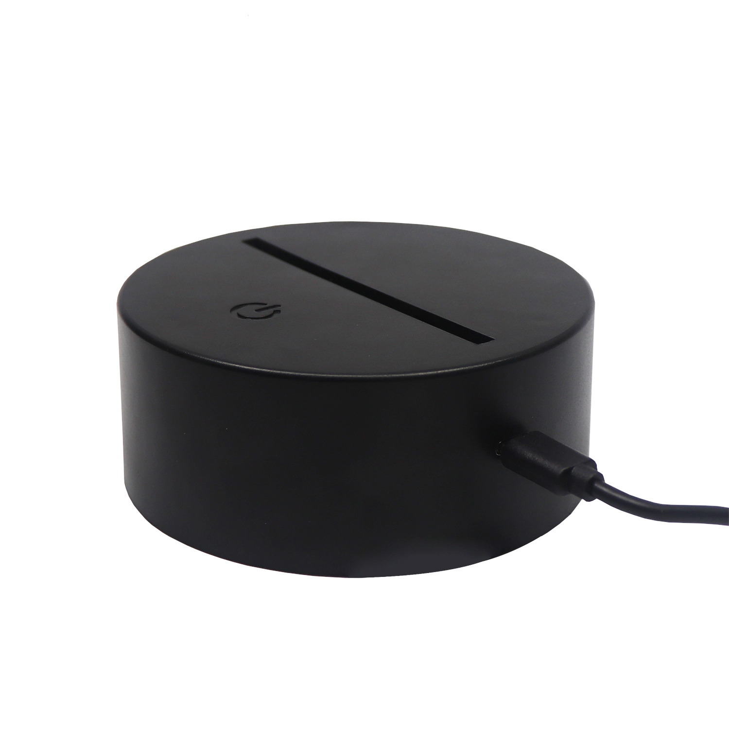 Schwarzes ABS -LED -Lampenhalter für Acryl