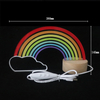 Regenbogen LED -Schreibtisch Lampe Nachtlicht für kleine Mädchenzimmer